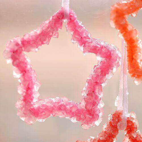 How to Make Pipe Cleaner Star Ornaments 